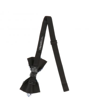 Noeud Papillon Pointu Liberty Bleu