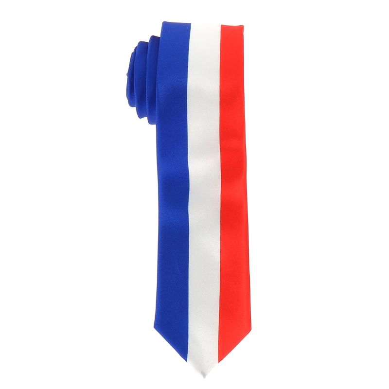 Cravate Drapeau Français