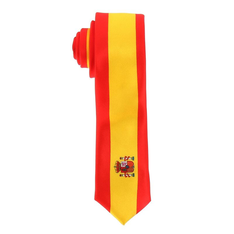 Cravate Drapeaux Espagnol