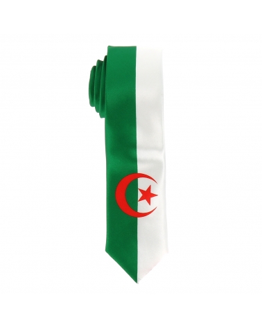 Cravate Drapeaux Algérien