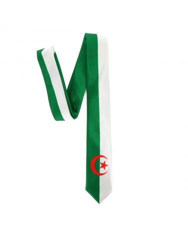 Cravate Drapeaux Algérien