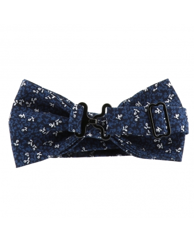 Noeud Papillon Homme Champêtre Liberty Bleu Foncé