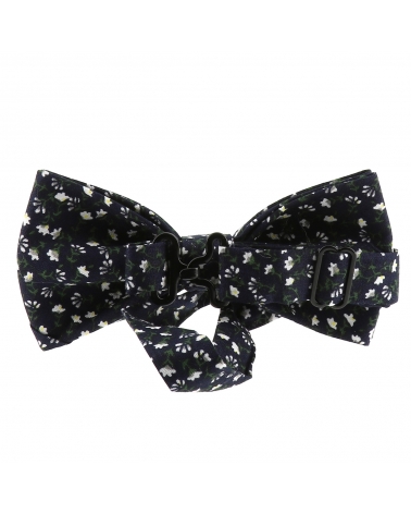 Noeud Papillon Homme Champêtre Liberty Bleu Marine