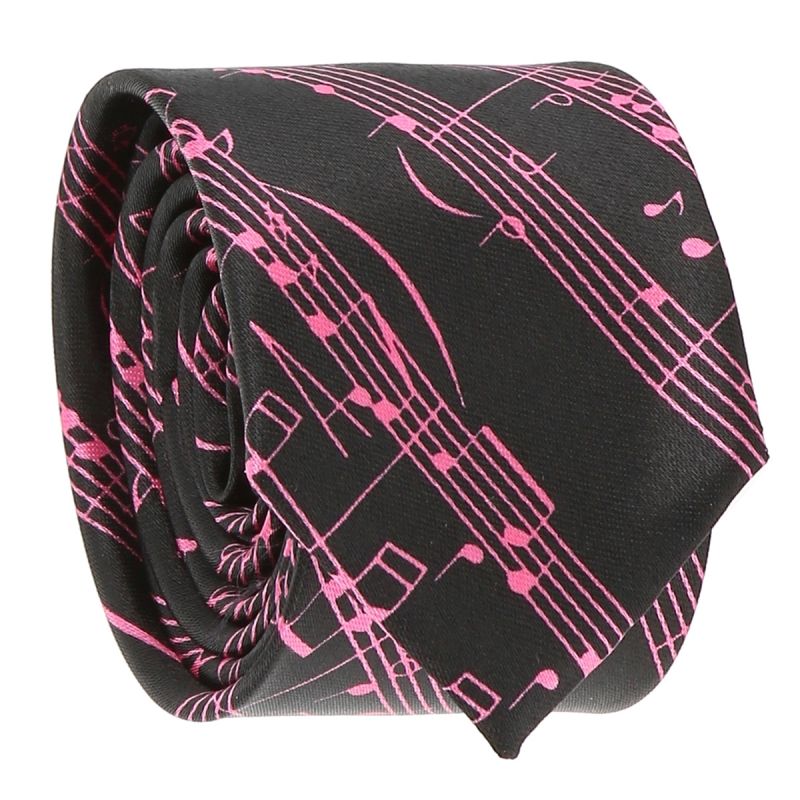 Cravate Partition Rose