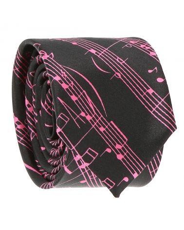 Cravate Partition Rose