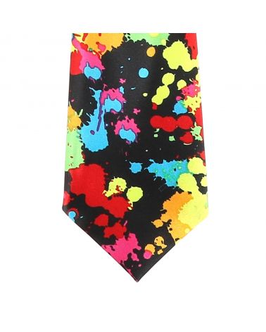 Cravate Garçon Eclaboussure