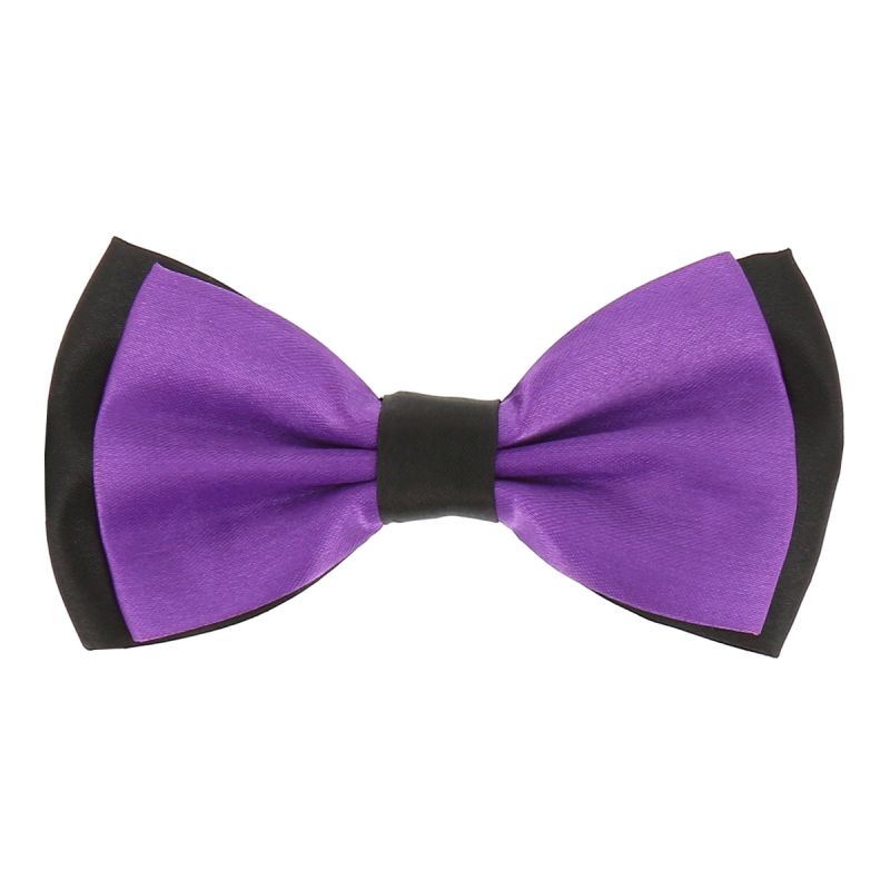 Noeud Papillon Double Violet clair