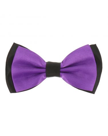 Noeud Papillon Double Violet clair