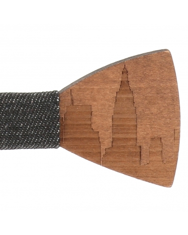 Noeud Papillon Bois New York