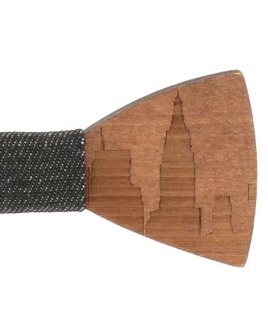 Noeud Papillon Bois New York