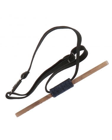 Noeud Papillon Bois Paisley et Denim