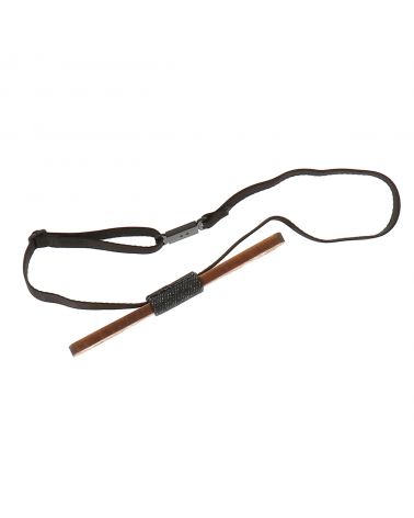 Noeud Papillon Bois Fleurs et Denim