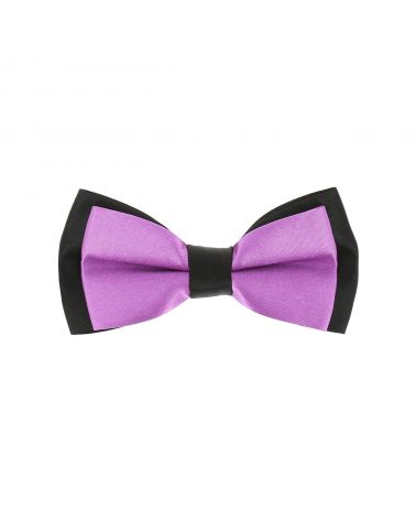 Noeud Papillon Garçon Double Mauve