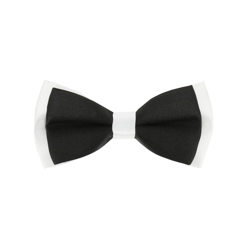 Noeud Papillon Garçon Double Noir