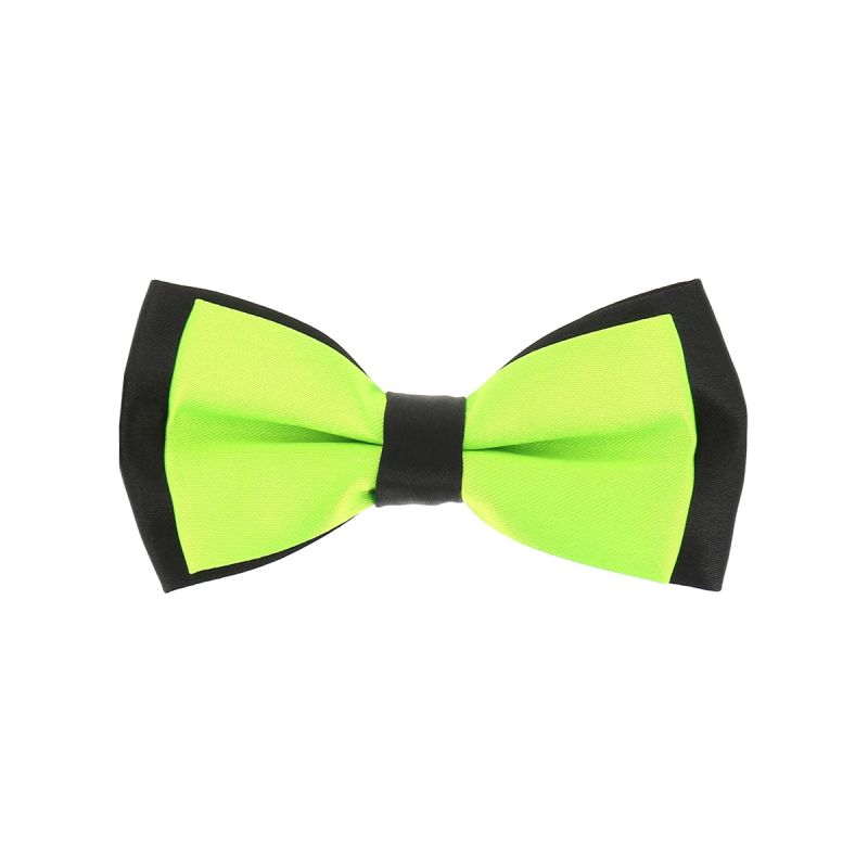 Noeud Papillon Garçon Double Vert fluo