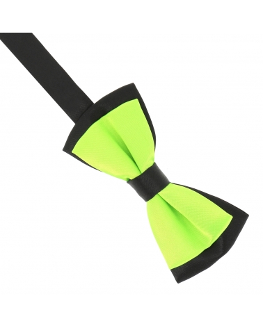 Noeud Papillon Garçon Double Vert fluo