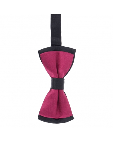 Noeud Papillon Garçon Double Violet fushia