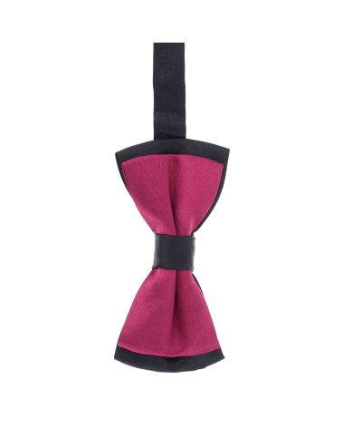 Noeud Papillon Garçon Double Violet fushia