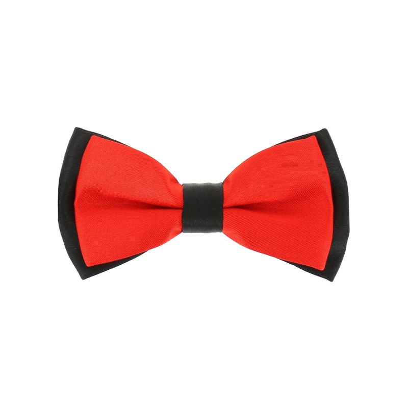 Noeud Papillon Garçon Double Rouge