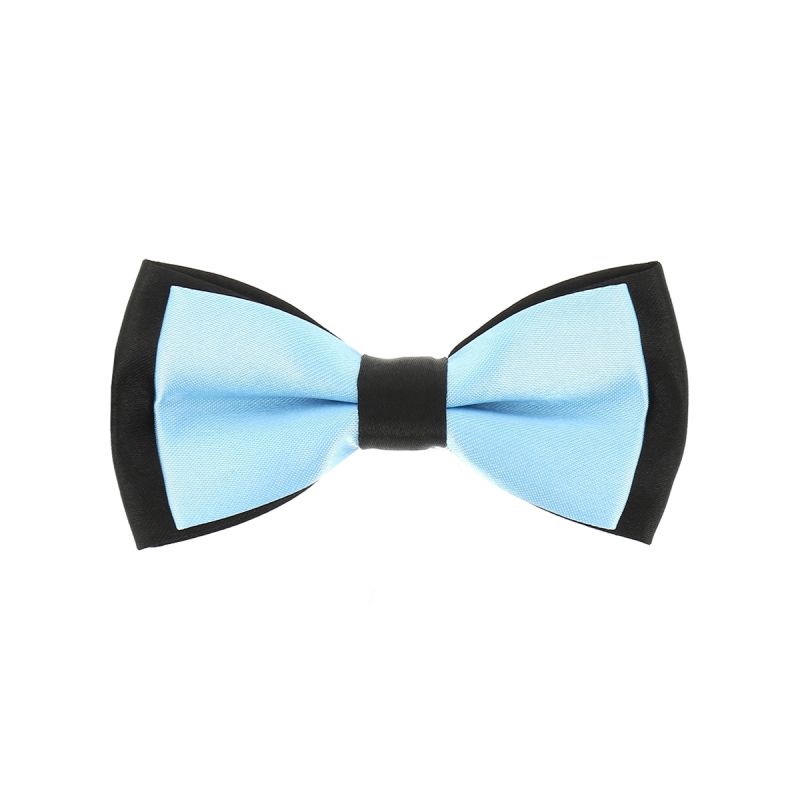 Noeud Papillon Garçon Double Bleu ciel