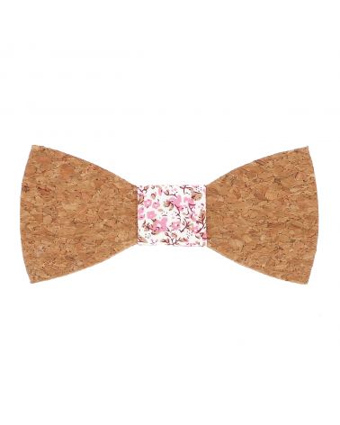 Noeud Papillon Liège Liberty Vieux rose Mariage Champêtre