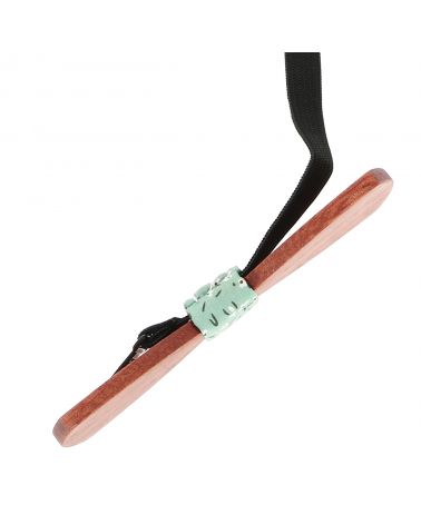 Noeud Papillon Bois Liberty Vert d'eau