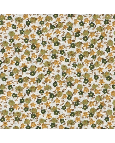 Pochette Costume Liberty Jaune moutarde