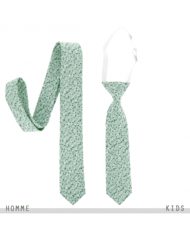 Cravate Liberty Vert d'eau