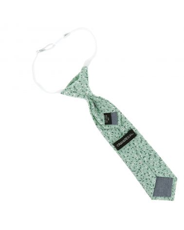 Cravate Garçon Liberty Vert d'eau