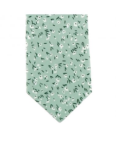 Cravate Garçon Liberty Vert d'eau