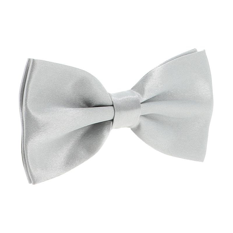 Noeud Papillon Gris argent