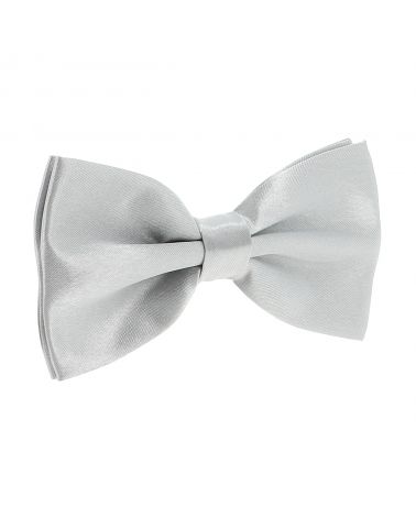 Noeud Papillon Gris argent