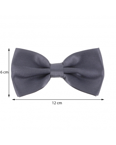 Noeud Papillon Gris anthracite