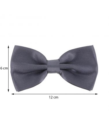 Noeud Papillon Gris anthracite