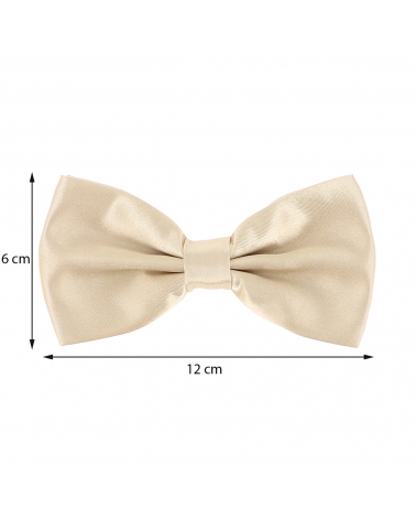 Noeud Papillon Beige