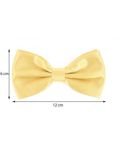 Noeud Papillon Jaune pale