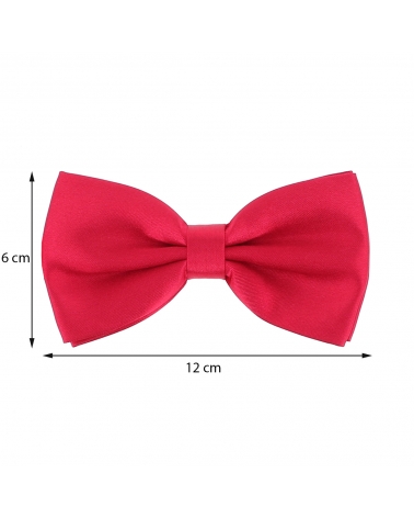 Noeud Papillon Rose Framboise