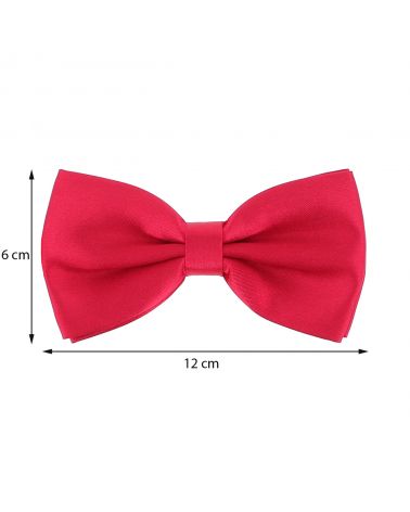 Noeud Papillon Rose Framboise