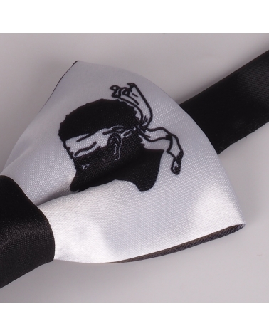 Noeud Papillon Drapeau Corse - Drapeau Tête de Maure