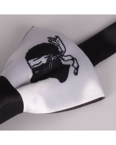 Noeud Papillon Drapeau Corse - Drapeau Tête de Maure