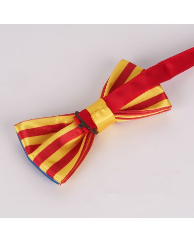 Noeud Papillon Drapeau Catalan - Drapeau Catalogne La Senyera