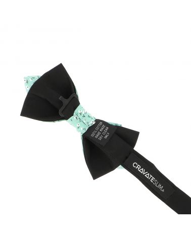 Noeud Papillon Pointu Liberty Vert d'eau