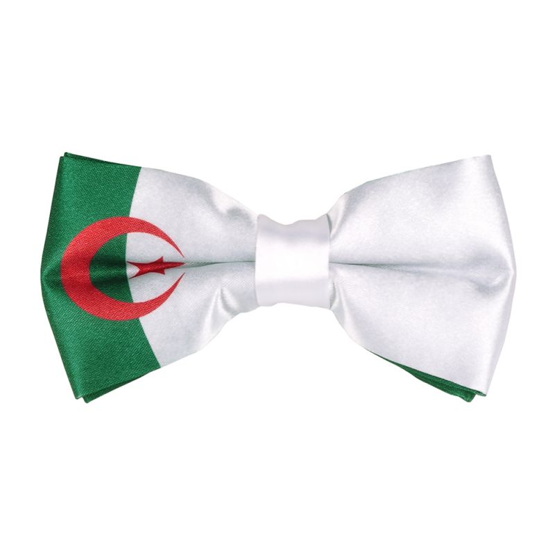 Noeud Papillon Drapeau Algérien - Drapeau Algérie