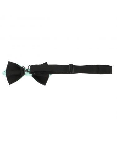 Noeud Papillon Pointu Liberty Vert d'eau