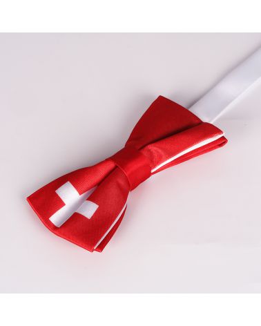 Noeud Papillon Drapeau Suisse