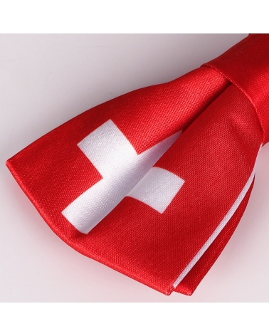 Noeud Papillon Drapeau Suisse