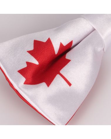 Noeud Papillon Drapeau Canadien - Drapeau Canada Maple Leaf