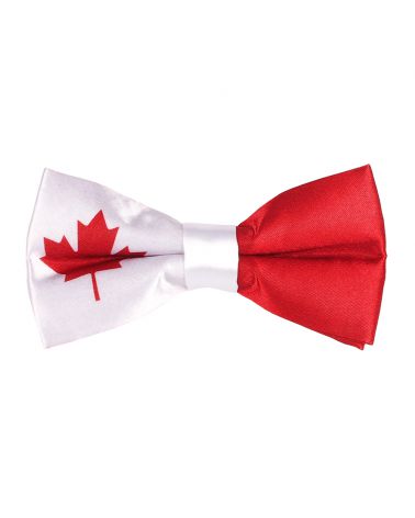 Noeud Papillon Drapeau Canadien - Drapeau Canada Maple Leaf