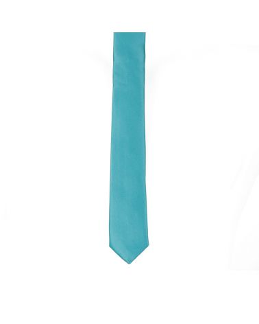 Cravate Slim Bleu turquoise Premium
