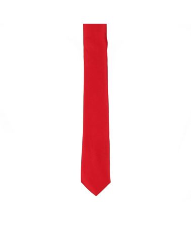 Cravate Slim Rouge Premium